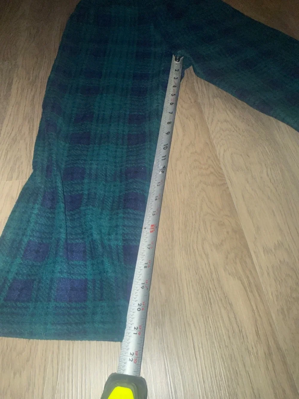 Vintage 90s Open Trails Plaid Fleece Lounge Pants Kids L 12/14 Grunge Cozy Cabin